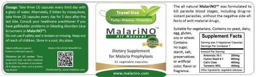 MalariNO - natural protection against malaria