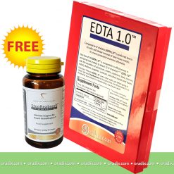 EDTA 1.0 (1000mg EDTA) with a FREE charcoal bowel cleanse