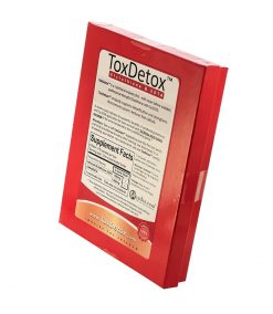 ToxDetox - Glutathione & EDTA synergy, with a free StopReabsorb bowel cleanse