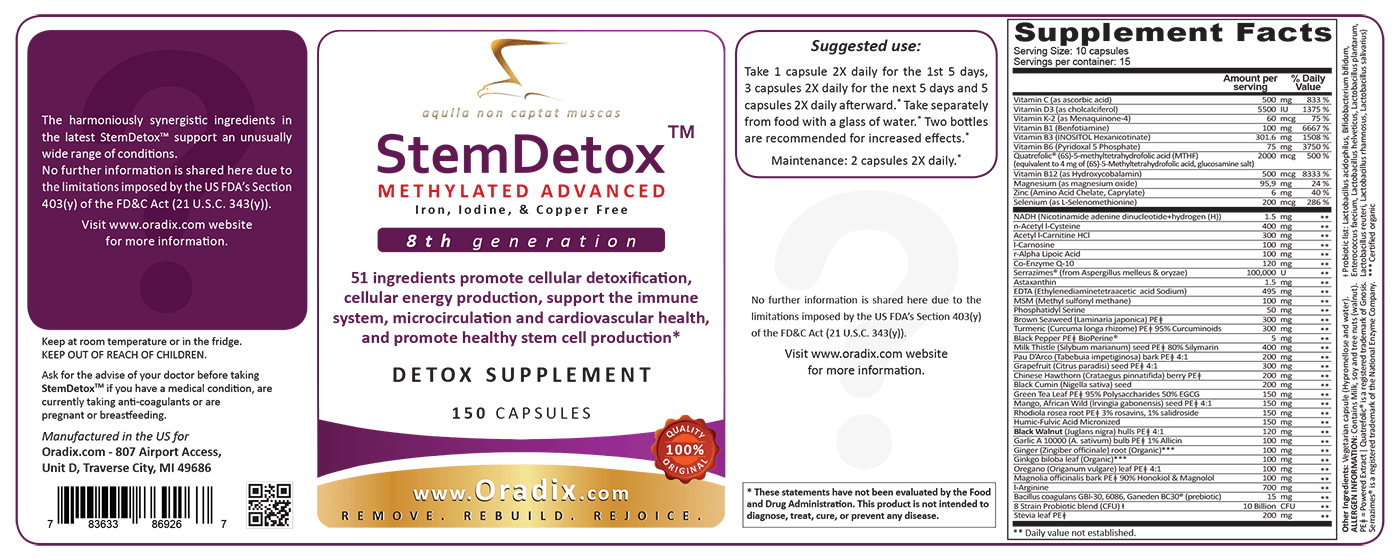 Oradix – Chelation Innovation