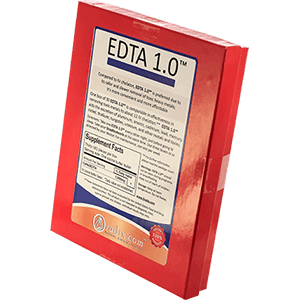 EDTA 1.0 (1000mg EDTA) with a FREE charcoal bowel cleanse